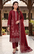 MARIA.B | DHANAK 3 PC FULL HEAVY EMB SUIT WITH HEAVY EMB SHAWL FOR WINTER 2027